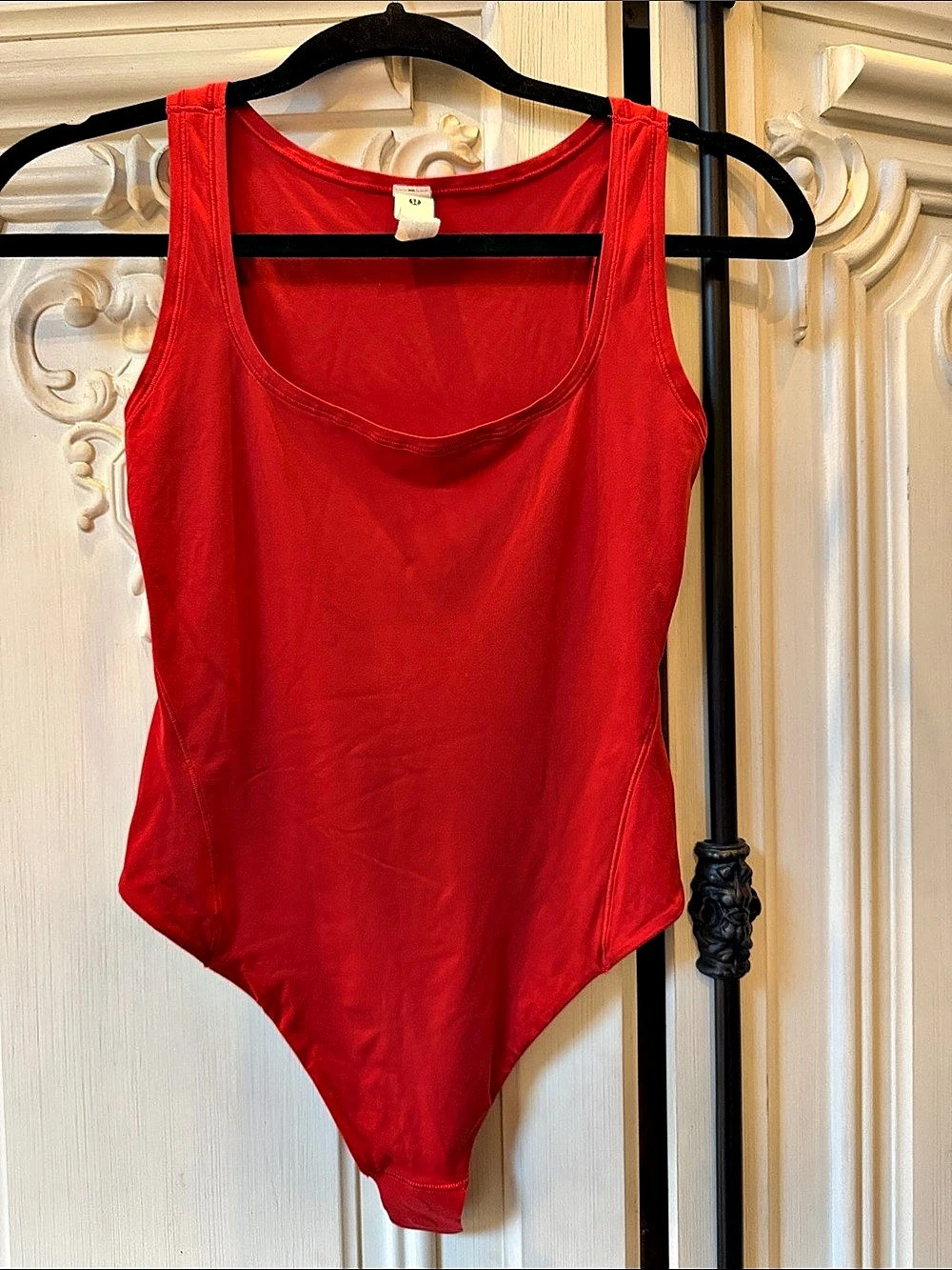 lululemon LA Scoop Neck Bodysuit Red Small
